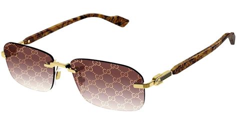 gucci sunglasses with big logo|gucci monogram sunglasses.